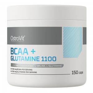 OstroVit BCAA + GLUTAMINE 5500 MG 150 caps