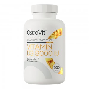 OstroVit VITAMIN D3 8000 IU 200 tabs