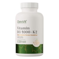 OstroVit VITAMIN D3 4000 + K2 VEGE 120 caps