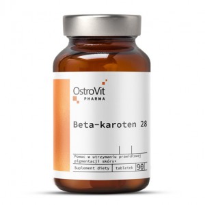 OstroVit PHARMA ELITE BETA-CAROTENE 28 MG 90 tabs